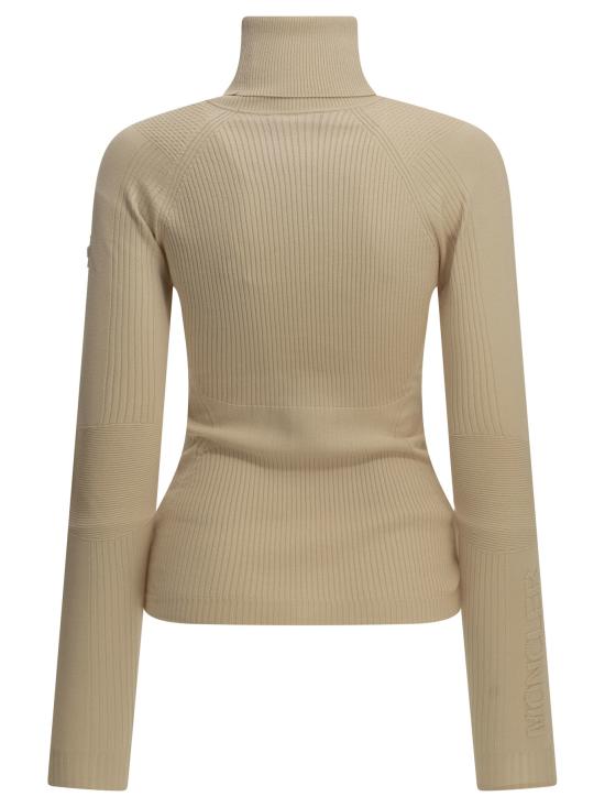 26FW 몽클레어 스웨터 9F00007 M1122070 Beige - MONCLER