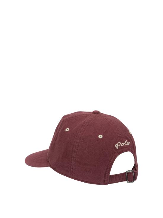 26FW 폴로 랄프로렌 모자 710B24690001RED WINE Bordeaux - POLO RALPH LAUREN