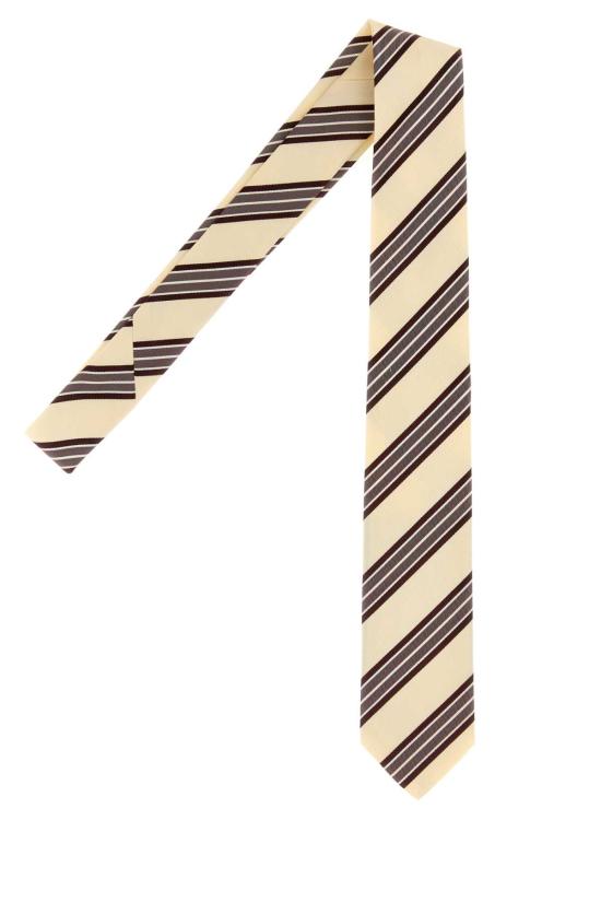 26FW 드리스 반 노튼 넥타이 2620116004906 005 Stripped - DRIES VAN NOTEN