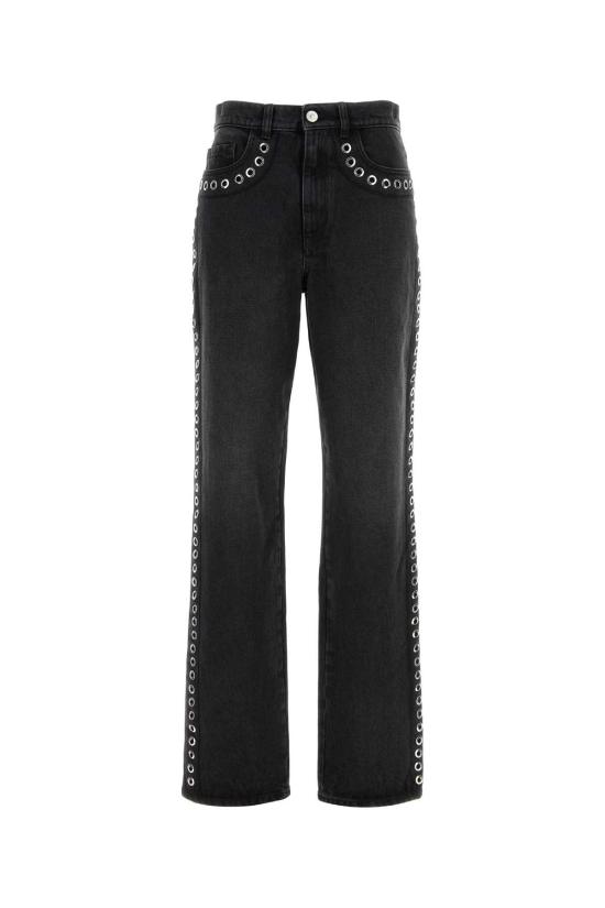 26FW 마르니 스트레이트 팬츠 PAJD0659S0USCZ41 00N99 Black