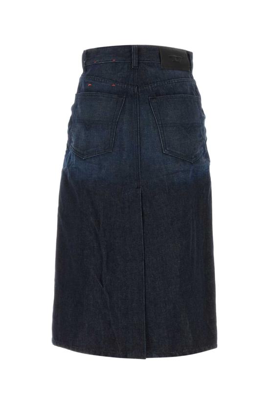 26FW 디젤 스커트 A25600007GF 01 Blue - DIESEL