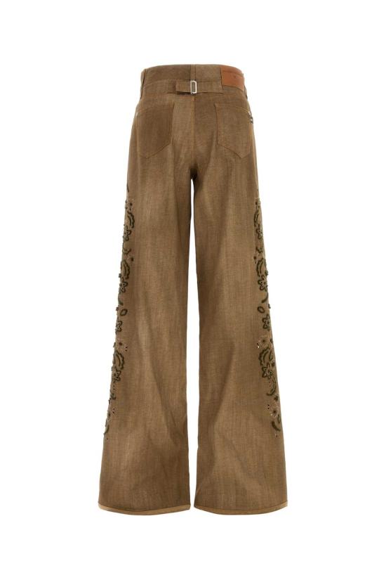 26FW 에르마노 설비노 스트레이트 팬츠 D497P707IETEJLQ S4953 Brown - ERMANNO SCERVINO