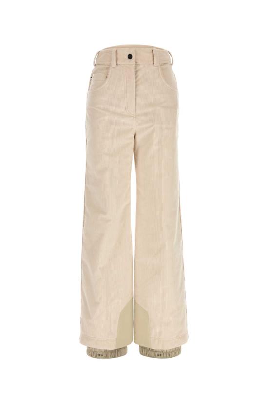 26FW 몽클레어 스트레이트 팬츠 L20982G00007598U0 21G Beige o Tan