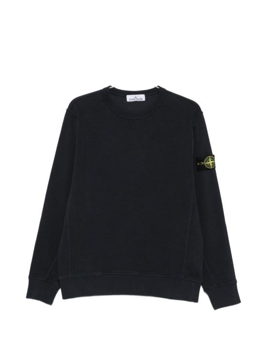 26FW 스톤 아일랜드 오가닉 코튼 인터락 맨투맨 L2S15 6100017 S0472 V0020 NAVY BLUE DOM