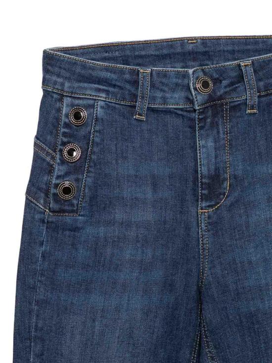 26FW 리우조 스트레이트 팬츠 UF6094D032879114 BLUE - LIU JO