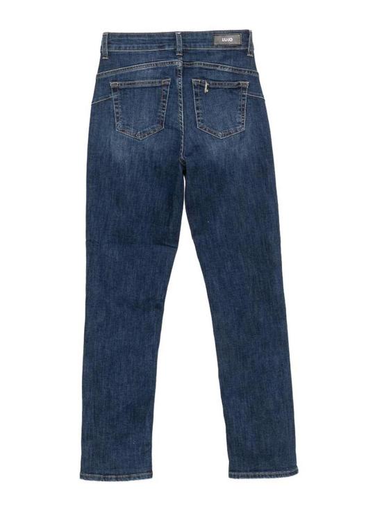 26FW 리우조 스트레이트 팬츠 UF6094D032879114 BLUE - LIU JO
