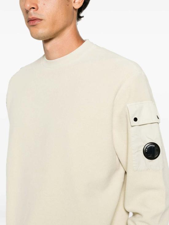 26FW 씨피 컴퍼니 탑 MSS192A006614G120 CREAM - C.P. COMPANY