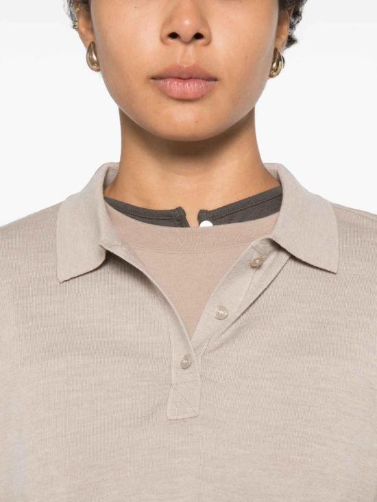 26FW 엘레 폴로 티셔츠 EFWM260024052 BEIGE - ELEH