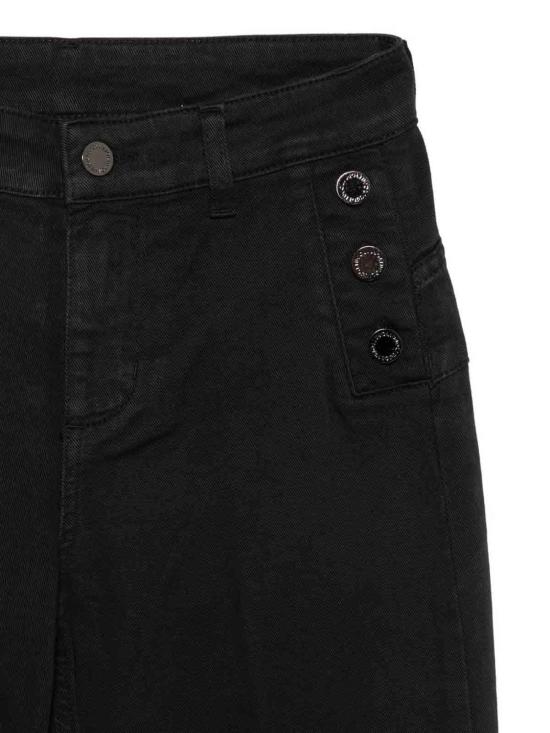 26FW 리우조 플레어 팬츠 UF6093T690A22222 BLACK - LIU JO