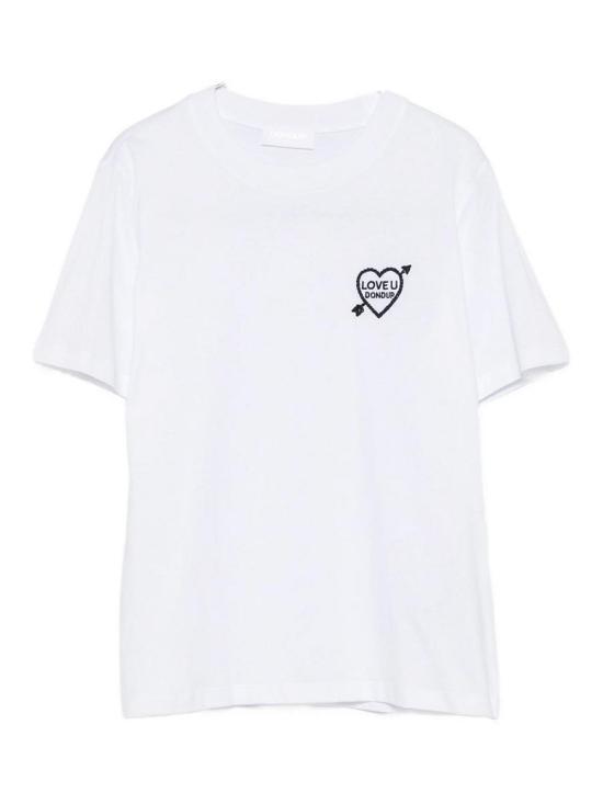 26FW 돈답 반팔 티셔츠 DS090JF0271DNC7DD000 WHITE