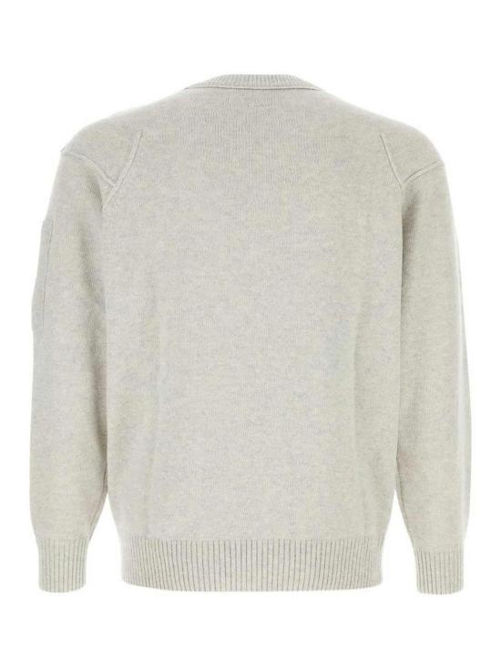 26FW 씨피 컴퍼니 스웨터 21CMKN707A110149AM13 WHITE - C.P. COMPANY