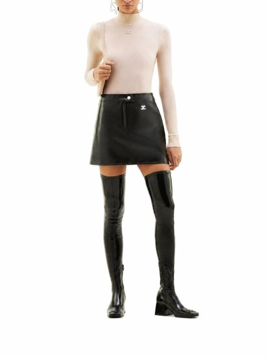 26FW 쿠레쥬 의류 PERCJU001VY0014 9999 BLACK - COURREGES