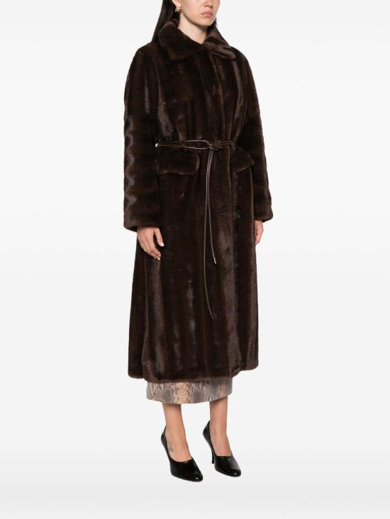26FW 발렌티니 1972 무스탕 4120ECOVINTAGEMINKCCA BROWN - VALENTINI 1972