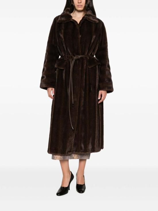 26FW 발렌티니 1972 무스탕 4120ECOVINTAGEMINKCCA BROWN - VALENTINI 1972
