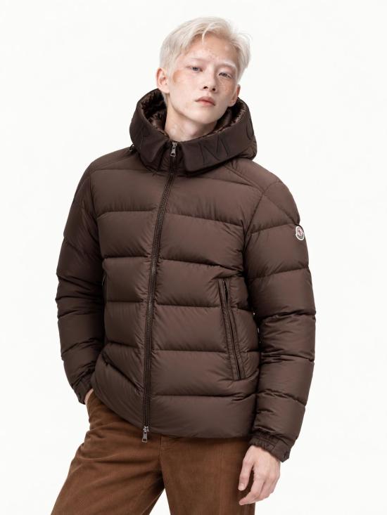 26FW 몽클레어 오르벨 후드 미디 다운 재킷 L20911A00222597YW 258 BROWN - MONCLER