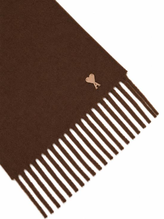 26FW 아미 머플러/스카프 USF698AW0059 2221 MARRON CHOCOLAT - AMI