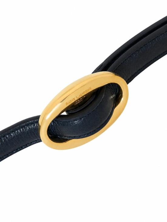 26FW 생로랑 레귤러 벨트 870835AAG1G 4234 DREAM BLUE DK BEIGE - SAINT LAURENT