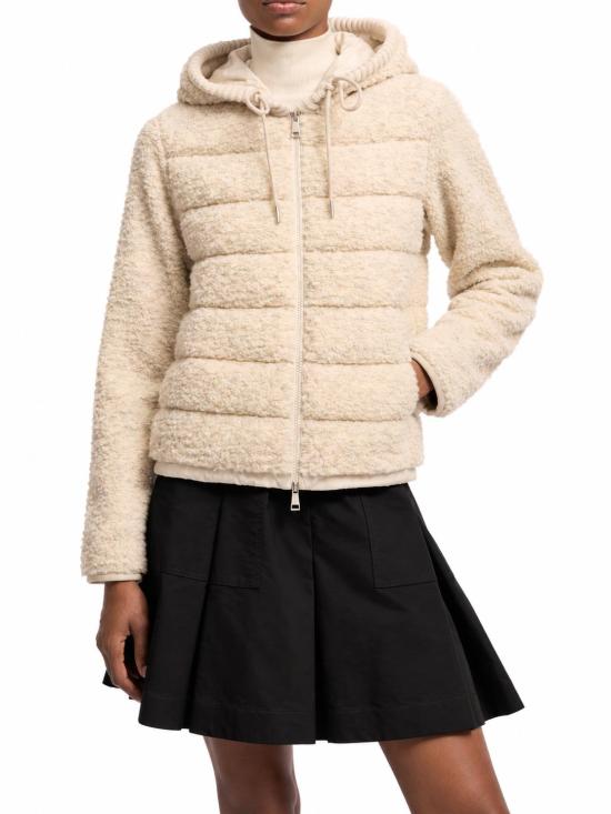 26FW 몽클레어 테디 패딩 집업 후디 L20938G0003489BI4 061 OPEN WHITE - MONCLER