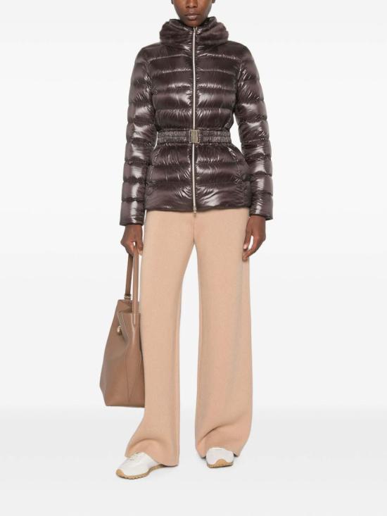26FW 에르노 클라우디아 쇼트 다운 자켓 PI0485DICM0512017Z8800 BROWN - HERNO