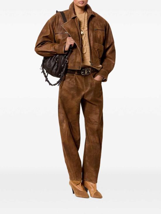 26FW 이자벨마랑에뚜왈 가죽 자켓 PA0780FAD3B01E50BW BROWN - ISABEL MARANT ETOILE