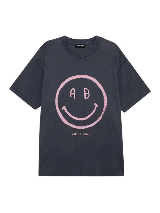 26FW 애니빙 반팔 티셔츠 A0812928WHG1 GREY