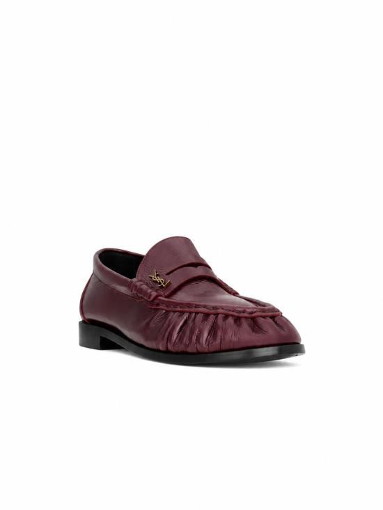 26FW 생로랑 빈티지 보르도 소프트 가죽 로퍼 A001MMAAFGB 6629 VINTAGE BORDEAUX - SAINT LAURENT
