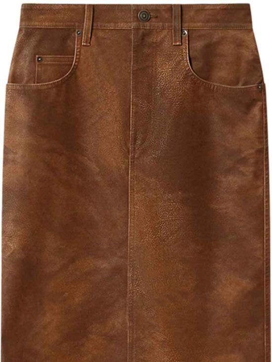 26FW 이자벨마랑에뚜왈 미디 스커트 JU0524FAD3B01E50BW BROWN - ISABEL MARANT ETOILE