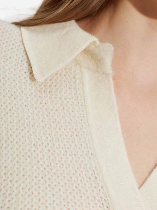 26FW 이자벨마랑에뚜왈 폴로 티셔츠 PU0942FAA1L68E23EC CREAM - ISABEL MARANT ETOILE