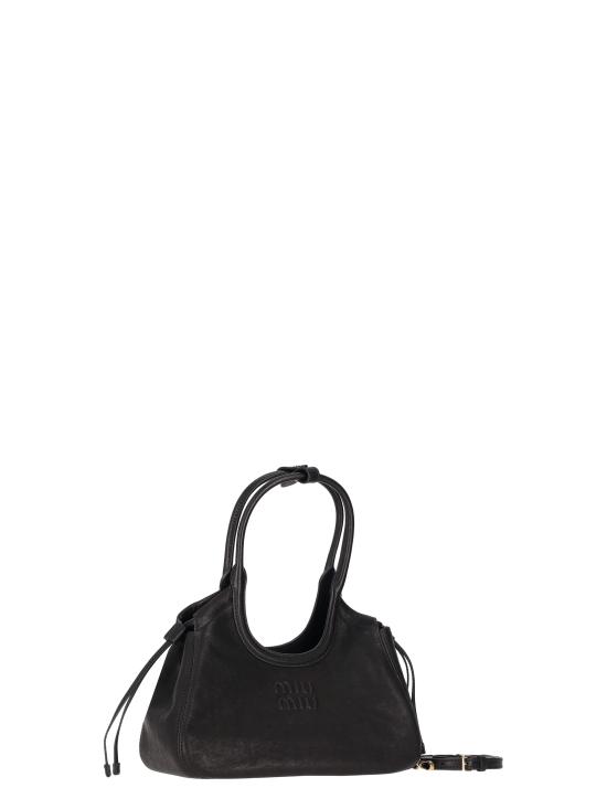 26FW 미우미우 아이비 나파 레더 토트백 5BA337VOOO2BBL F0002 NERO - MIU MIU