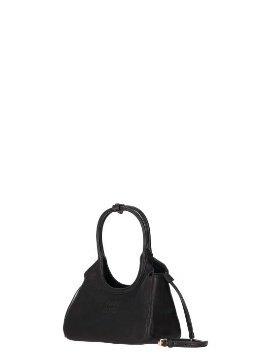 26FW 미우미우 아이비 나파 레더 토트백 5BA337VOOO2BBL F0002 NERO - MIU MIU