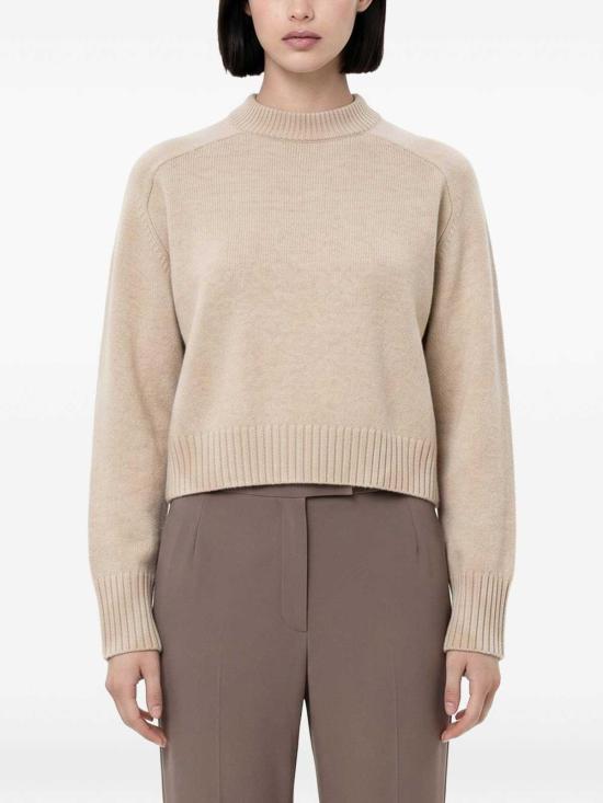 26FW 쉐르 탑 PUL0079WILLECR19 BEIGE - SOEUR