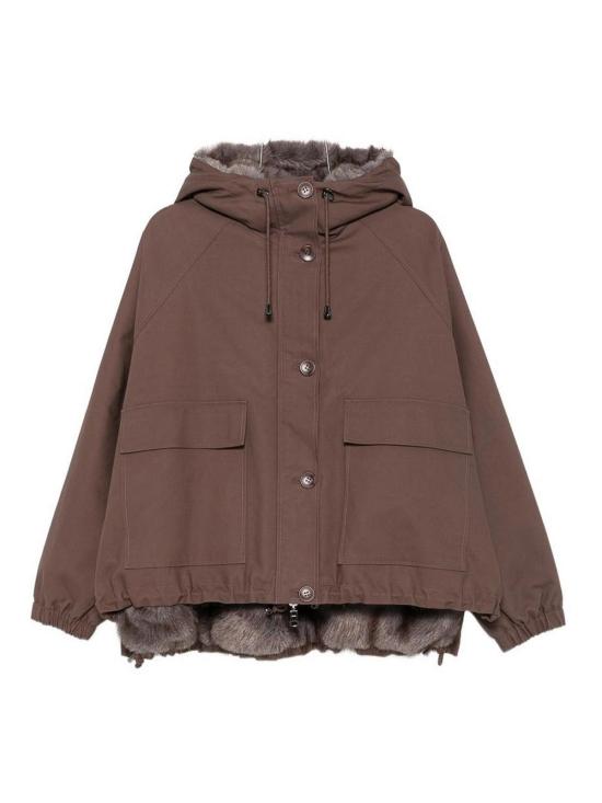 26FW 발렌티니 1972 패딩 K6103REVECOFURTFF BROWN