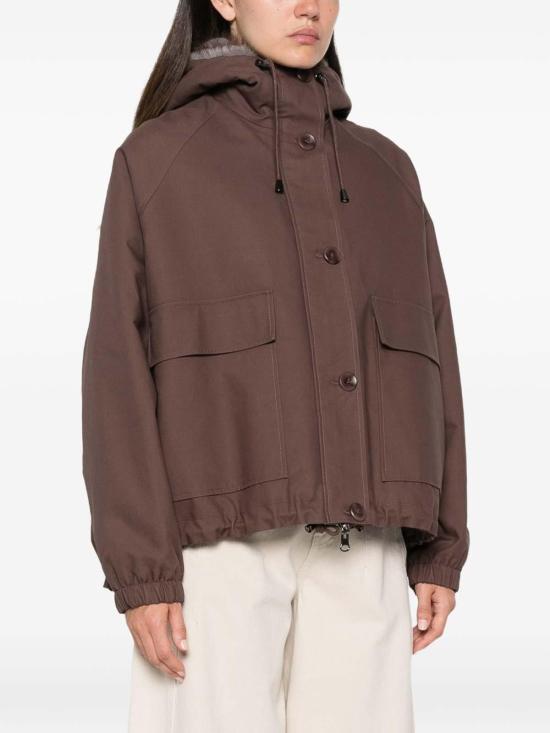 26FW 발렌티니 1972 패딩 K6103REVECOFURTFF BROWN - VALENTINI 1972