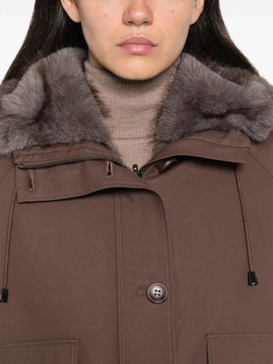 26FW 발렌티니 1972 패딩 K6103REVECOFURTFF BROWN - VALENTINI 1972