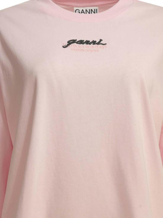 26FW 가니 반팔 티셔츠 A1050223868 PINK - GANNI
