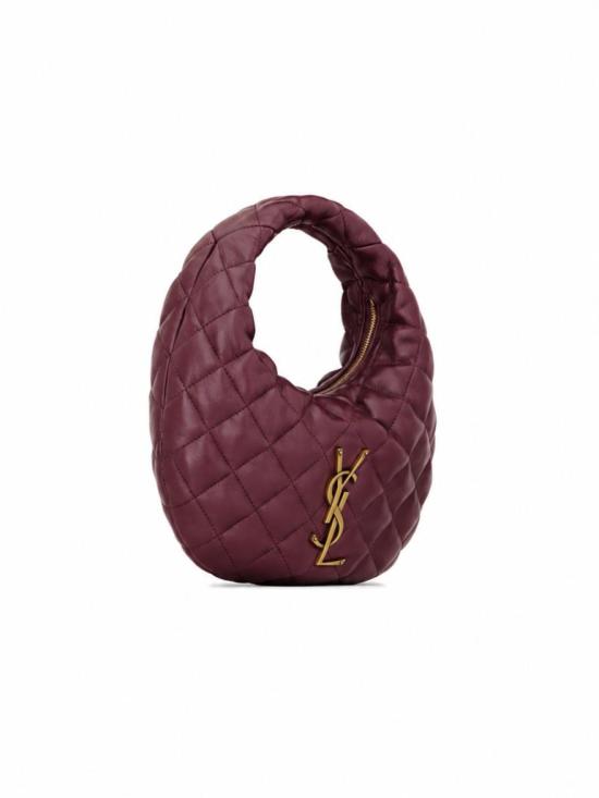 26FW 생로랑 이카리노 퀼티드 나파 토트백 851689AAANG 6197 LT HOT WINE - SAINT LAURENT