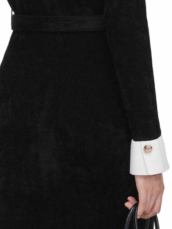 26FW 셀프 포트레이트 미디 스커트 AW26099MB BLACK - SELF PORTRAIT