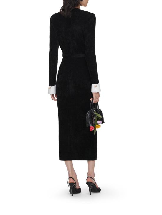 26FW 셀프 포트레이트 미디 스커트 AW26099MB BLACK - SELF PORTRAIT
