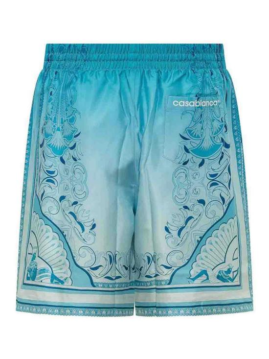 26FW 카사블랑카 의류 MPF26TR39906 LIGHT BLUE - CASABLANCA