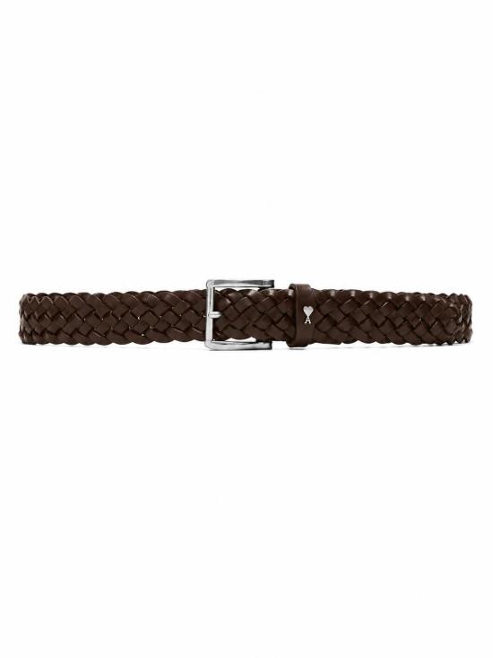 26FW 아미 가죽 벨트 UBL214AL0223 2221 MARRON CHOCOLAT