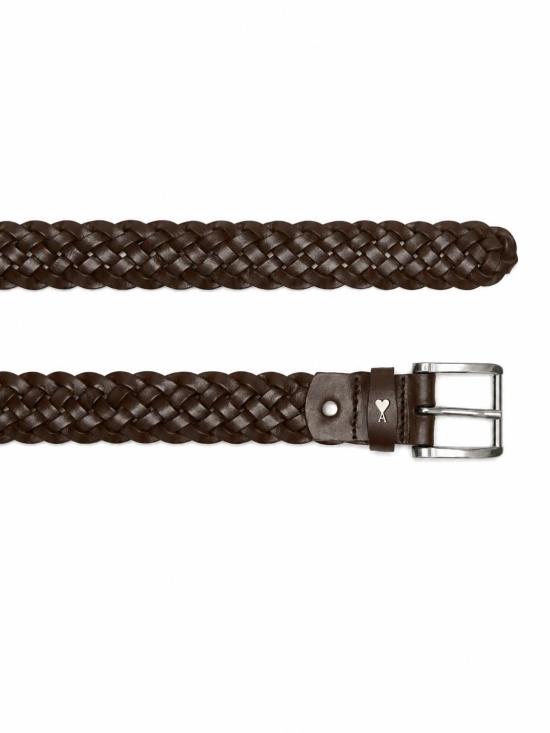 26FW 아미 가죽 벨트 UBL214AL0223 2221 MARRON CHOCOLAT - AMI