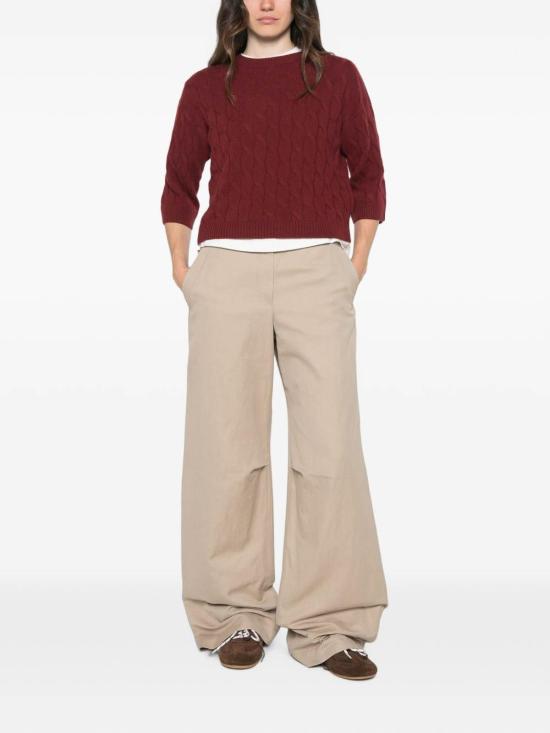 26FW 마렐라 탑 2623366204200MLSRADURA007 DARK RED - MARELLA