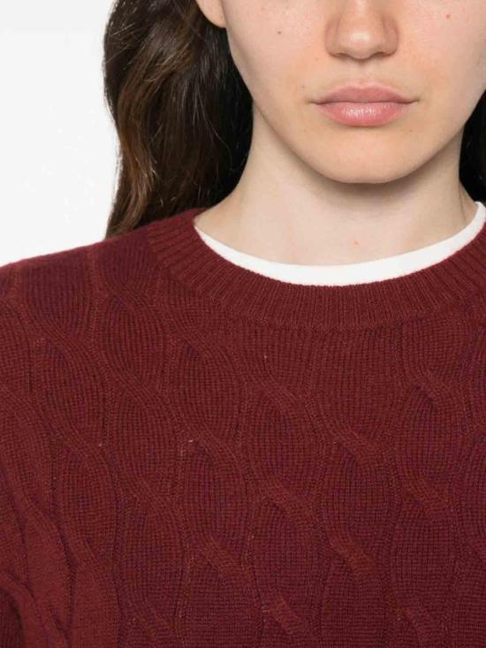 26FW 마렐라 탑 2623366204200MLSRADURA007 DARK RED - MARELLA