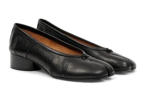 26FW 마르지엘라 타비 발레리나 힐 S58WZ0128P3753 T8013 BLACK - MAISON MARGIELA