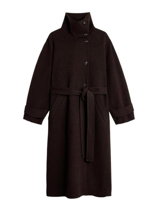 26FW 쉐르 미디 스커트 MAN1153JAMESMAR03 BROWN