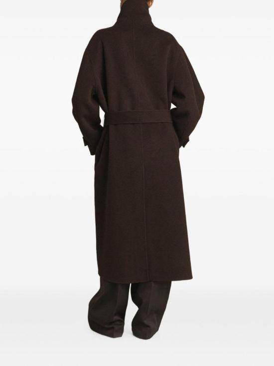 26FW 쉐르 미디 스커트 MAN1153JAMESMAR03 BROWN - SOEUR
