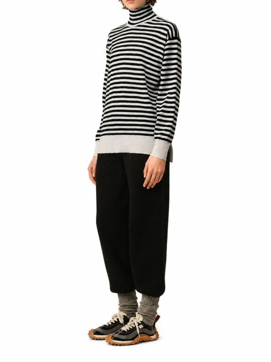 26FW 아미 탑 UKS894KN0203 A210 IVOIRE NOIR - AMI