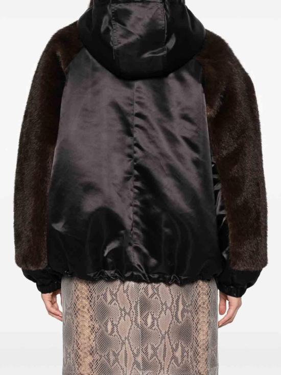 26FW 발렌티니 1972 패딩 4146NYLONSHELLECOMINKBLK BLACK - VALENTINI 1972