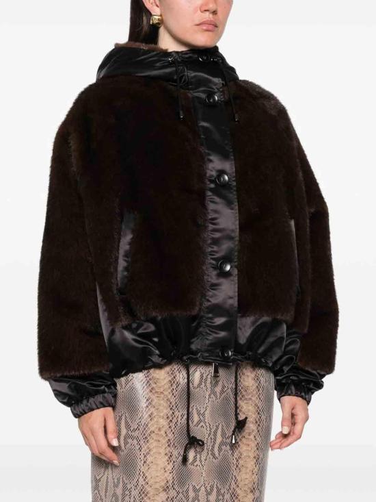 26FW 발렌티니 1972 패딩 4146NYLONSHELLECOMINKBLK BLACK - VALENTINI 1972