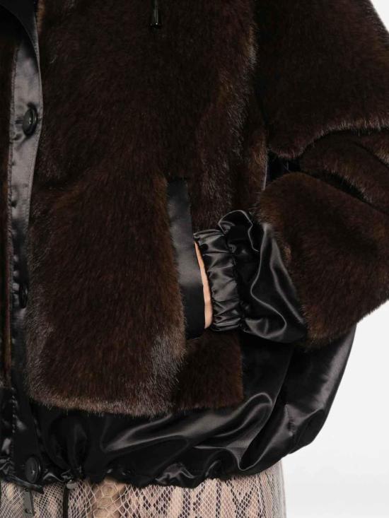 26FW 발렌티니 1972 패딩 4146NYLONSHELLECOMINKBLK BLACK - VALENTINI 1972